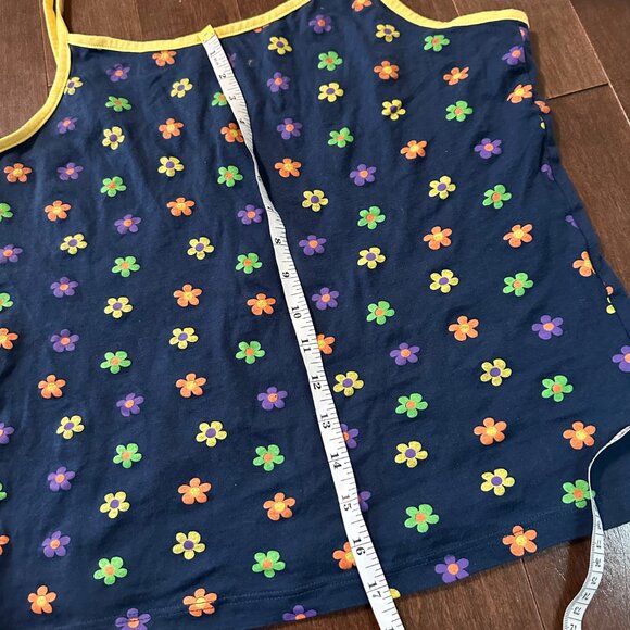 VINTAGE L Flower tank top - Picture 6 of 9